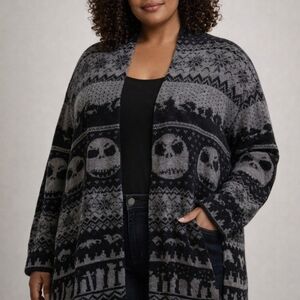 Women's Gray Patterned Sweater